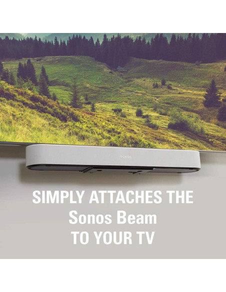 Soporte de barra de sonido Sanus para Sonos Beam - Ajuste 30.48 cm