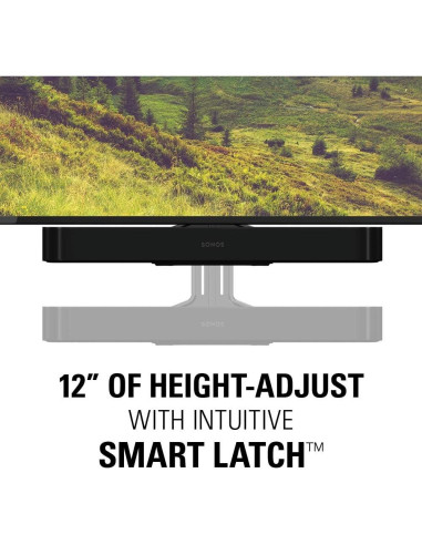 Soporte de barra de sonido Sanus para Sonos Beam - Ajuste 30.48 cm