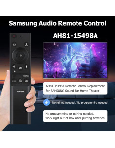 Control Remoto Reemplazo Samsung AH81-15047A para Barra de Sonido 2
