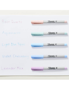 Marcadores Permanentes Ultra-Finos Sharpie Mystic Gems 5 Unidades 2