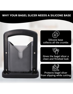 Base de Silicona Antideslizante Isoko para Cortador de Bagels 2