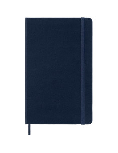 Cuaderno Clásico Moleskine Grande Tapa Dura Azul Zafiro 240 Páginas 2