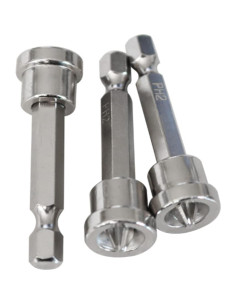 5 Puntas de Destornillador Magnéticas Mabta para Carpintería 2