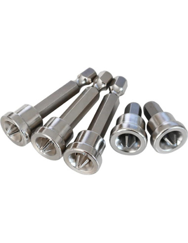 5 Puntas de Destornillador Magnéticas Mabta para Carpintería