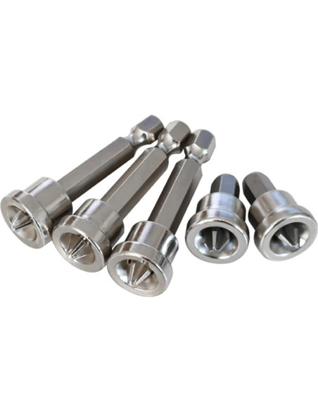 5 Puntas de Destornillador Magnéticas Mabta para Carpintería