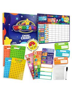 Tabla de Tareas Magnética para Niños Wowzahh - 42x32 cm