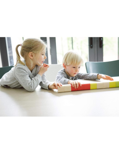 Bloques Magnéticos para Bebés Tegu - 6 Piezas de Madera