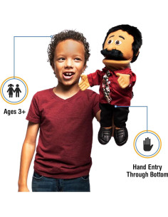 Marioneta de Mano Carlos Papá Hispano Silly Puppets 35.5 cm 2