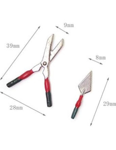 Juego de Mini Herramientas de Jardín 1:12 Hosfairy - 3 Piezas 2