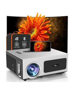 Proyector 4K REDEER RD-P7 1100 ANSI WiFi Bluetooth 10W