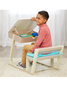 Escritorio de Madera Little Tikes para Niños 3 a 8 Años 2