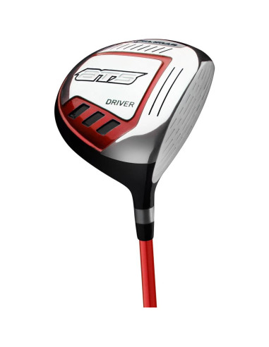 Conjunto de Palos de Golf Junior Orlimar Rojo/Negro 9-12 Años