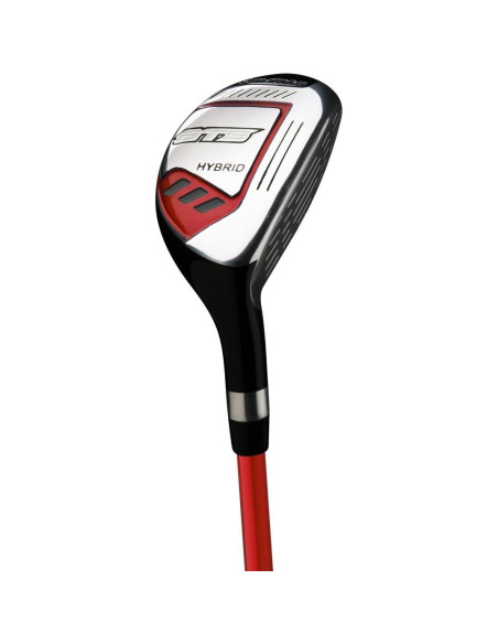 Conjunto de Palos de Golf Junior Orlimar Rojo/Negro 9-12 Años