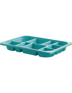 Bandeja de Almacenamiento Beright Verde 41x30 cm Apilable 2
