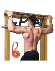 Barra de Dominadas Sportneer Plegable para Puerta 199.6kg