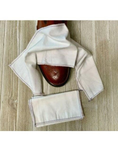 Paños abrillantadores para zapatos - 2 paquetes 53x7 cm 2