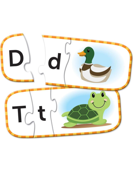 Tarjetas de Rompecabezas del Alfabeto Learning Resources 26 Piezas