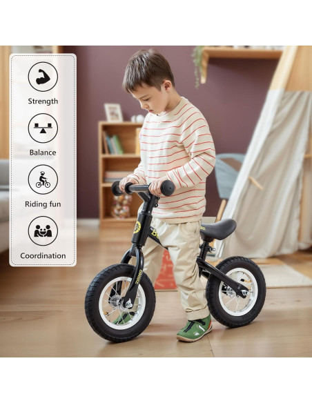 Bicicleta de Equilibrio Bobike NHY para Niños 18 Meses a 4 Años