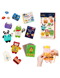 Juguete de Enhebrado de Madera Battat - 35 Piezas para Niños