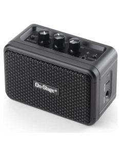 Amplificador de guitarra portátil On-Stage 25W Bluetooth USB C