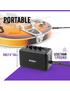Amplificador de guitarra portátil On-Stage 25W Bluetooth USB C 2