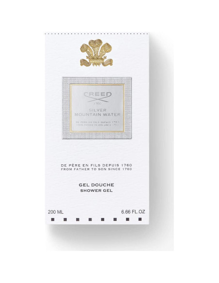 Gel de Ducha Creed Silver Mountain Water 200ml - Hombre