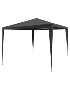 Carpa para Fiestas FUDUGEHMIOFWFJJ 3x3m Antracita con Paredes