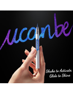 Delineador Líquido Camaleón UCANBE Azul Púrpura 12.8 cm 2