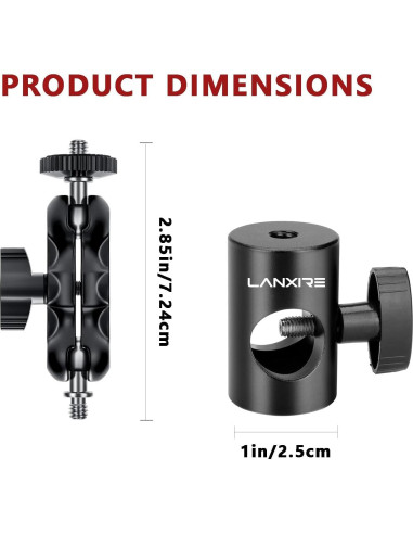 Adaptador de Montaje Lanxire L0212 para Soporte de Luz