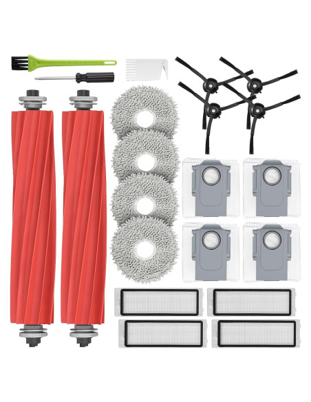 Kit de Accesorios 21 Piezas para Aspiradora Roborock Qrevo