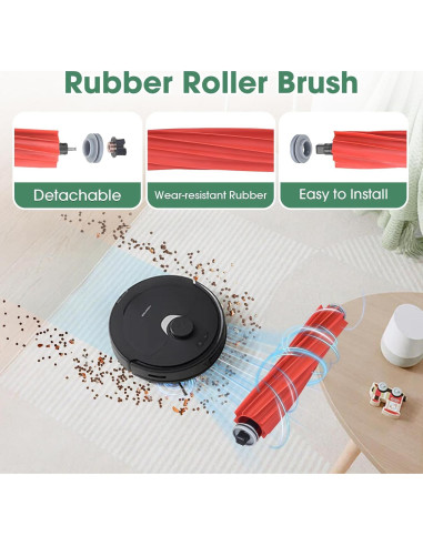 Kit de Accesorios 21 Piezas para Aspiradora Roborock Qrevo