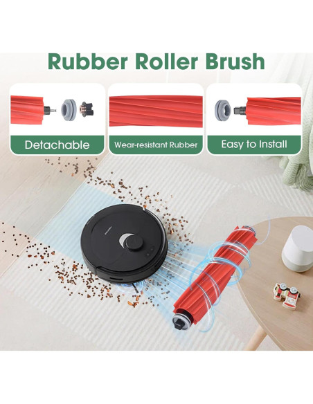 Kit de Accesorios 21 Piezas para Aspiradora Roborock Qrevo