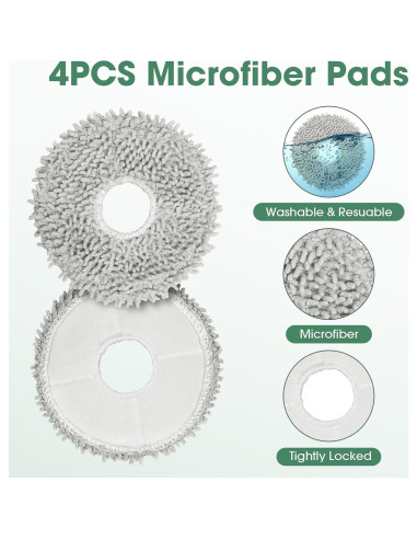 Kit de Accesorios 21 Piezas para Aspiradora Roborock Qrevo