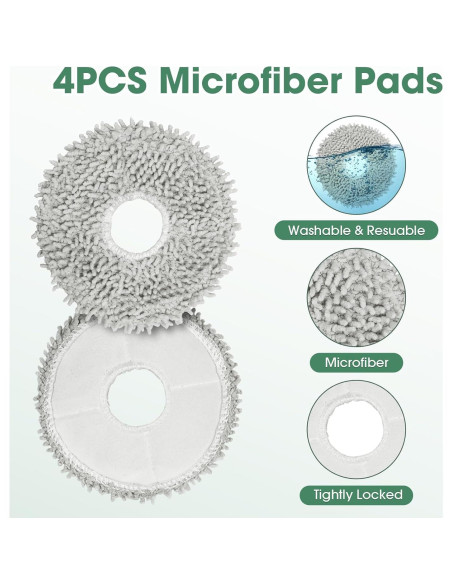 Kit de Accesorios 21 Piezas para Aspiradora Roborock Qrevo