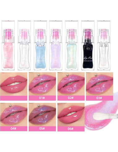 Aceite de Labios Cambiante de Color Tiejdhr 6.8 ml Hidratante