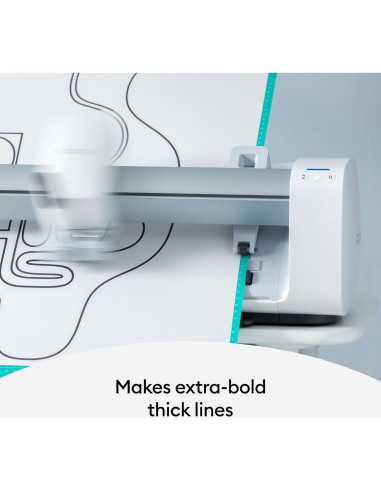 Marcadores Permanentes Cricut 2.5 mm Negro - Paquete de 6