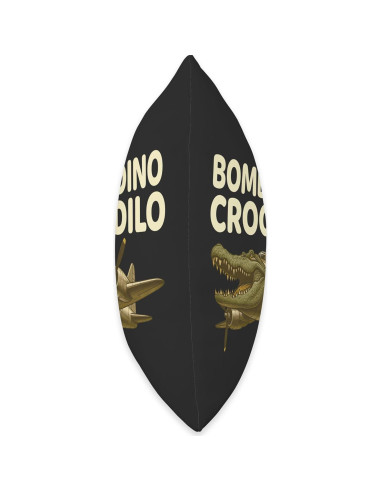 Cojín Bombardino Crocodilo 40x40 cm Retro Vintage