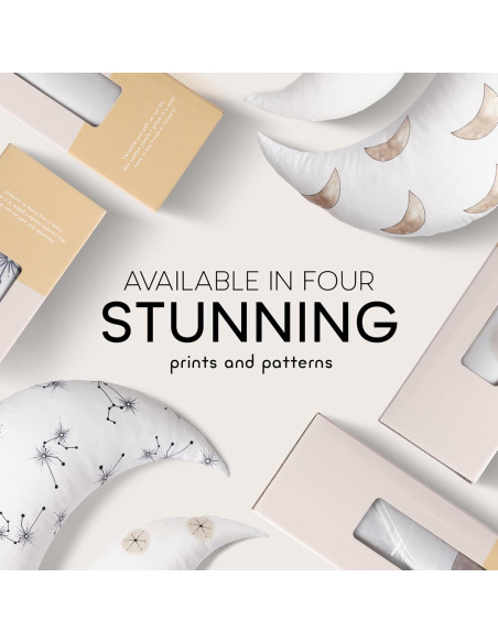 Almohada de Lactancia Moonjax Blanco Lunar 70x24 cm Espuma Viscoelástica Almohada de Lactancia Moonjax Blanco Lunar 70x24 cm Espuma Viscoelástica