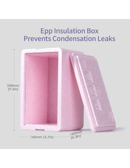 Bolsa de Enfriamiento de Leche Materna SUNVENO Gris 15 Horas Bolsa de Enfriamiento de Leche Materna SUNVENO Gris 15 Horas