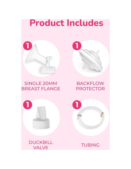 Protectores de pecho Spectra 20mm para extractor de leche