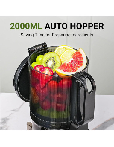 Exprimidor AMZCHEF SJ-036 Automático 1.8L 250W Negro