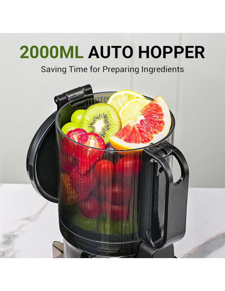 Exprimidor AMZCHEF SJ-036 Automático 1.8L 250W Negro
