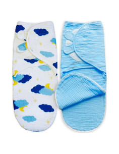 Sacos de Dormir Swaddle Lovilli Co - 2 Unidades Algodón 3-6 Meses