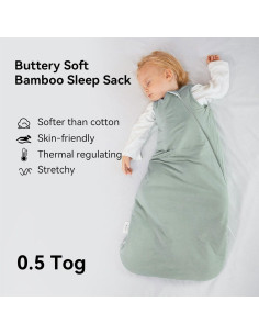 Saco de Dormir BubblePanda Rayón Bambú 24-36 Meses 0.5 Tog 2