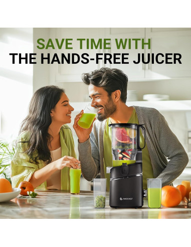 Exprimidor AMZCHEF SJ-036 Automático 1.8L 250W Negro