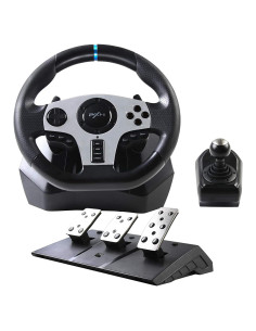 Volante de Carreras PXN V9 con Pedales y Palanca de Cambios