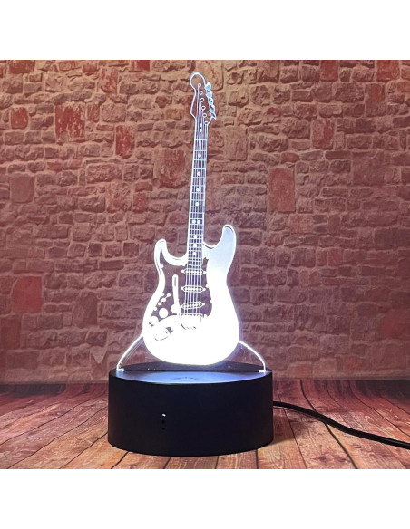 Lámpara de Mesa 3D de Bajo Eléctrico Fanrui LED Regulable