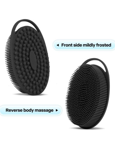 Set de 3 Exfoliantes de Cuerpo de Silicona WRNZL 13.5x7.6cm