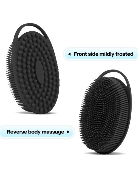 Set de 3 Exfoliantes de Cuerpo de Silicona WRNZL 13.5x7.6cm