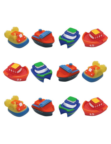 Rociadores de Baño Barco que Cambia de Color - 12 Unidades